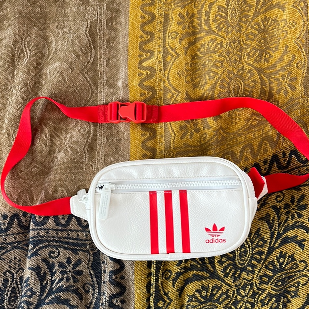Adidas Leather Fanny Pack